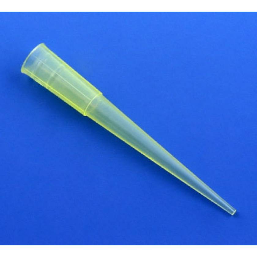 1uL - 200uL Universal Pipette Tips - Yellow