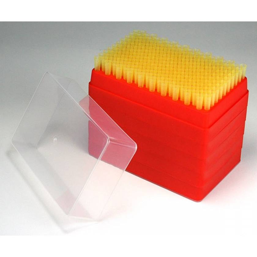 1uL200uL Pipette Tip Yellow Universal Polypropylene Tip Globe Scientific