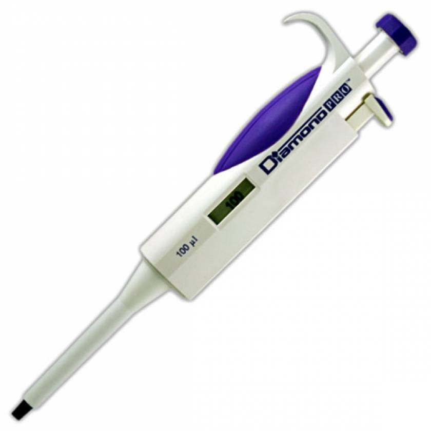 DiamondPRO Pipettor Color Coded 1Channel Fixed Volume Pipette Globe