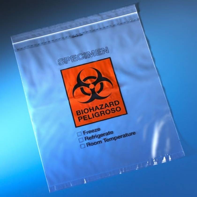 Ziplock top document bags