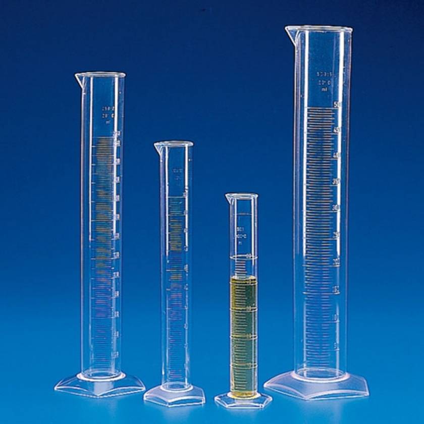 Graduated Cylinders - Molded Graduations - Polymethylpentene