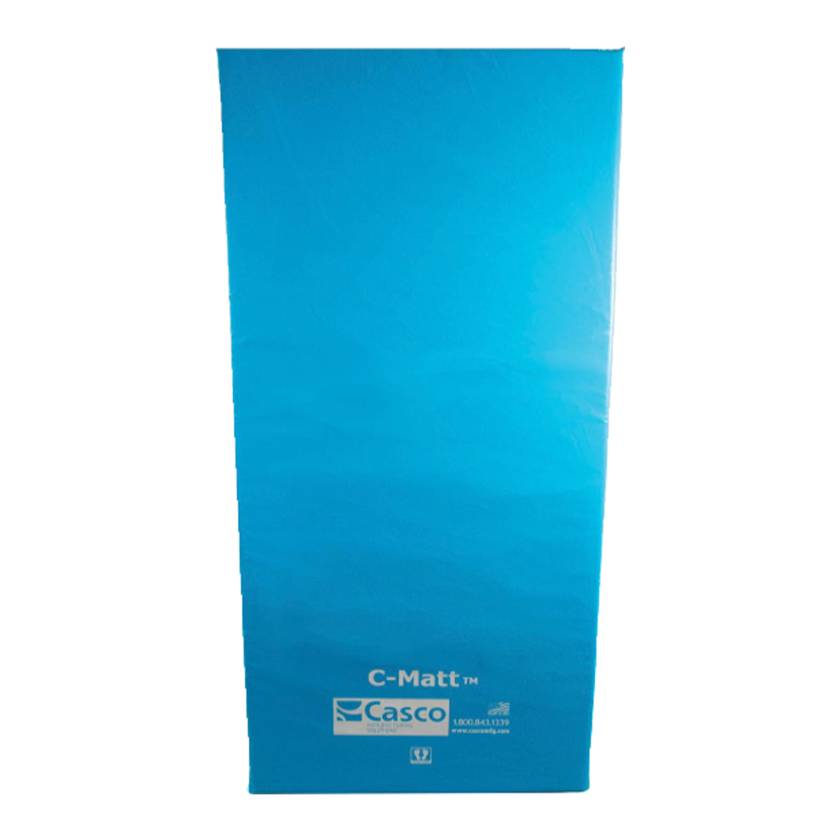 Casco H10299 C-Matt™ Sealed Cot Replacement Mattress with Vinyl Cover - Ocean Blue