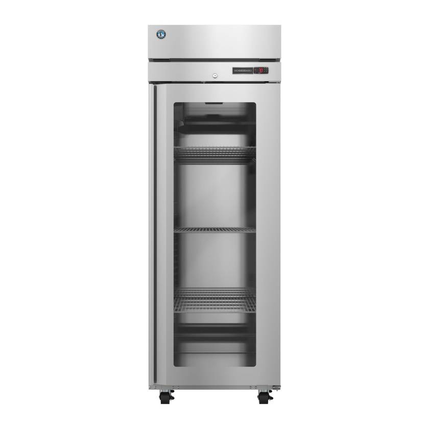 Hoshizaki HC1A-FGE Steelheart® Series Single-Section Heated Cabinet with 3 Wire Shelves, Glass Door - 22.70 Cubic Feet