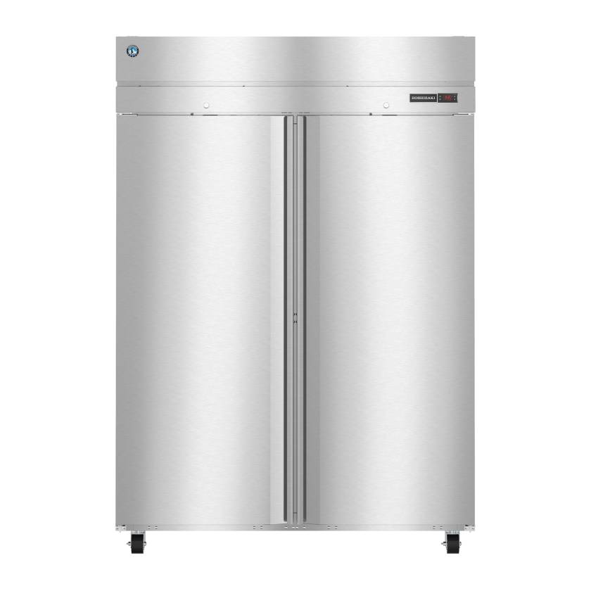 Hoshizaki HC2A-FS Steelheart® Series Two-Section Heated Cabinet with 6 Wire Shelves, Stainless Steel Doors - 49.70 Cubic Feet