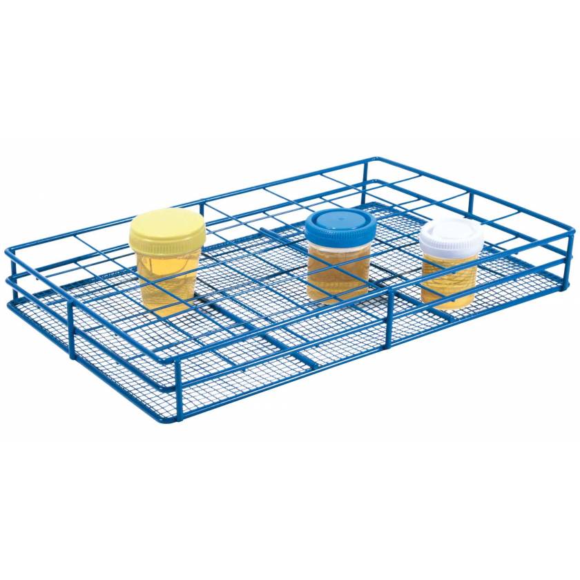 HS Wire Urine Container Rack - 58mm Diameter Well - 6x4 Format