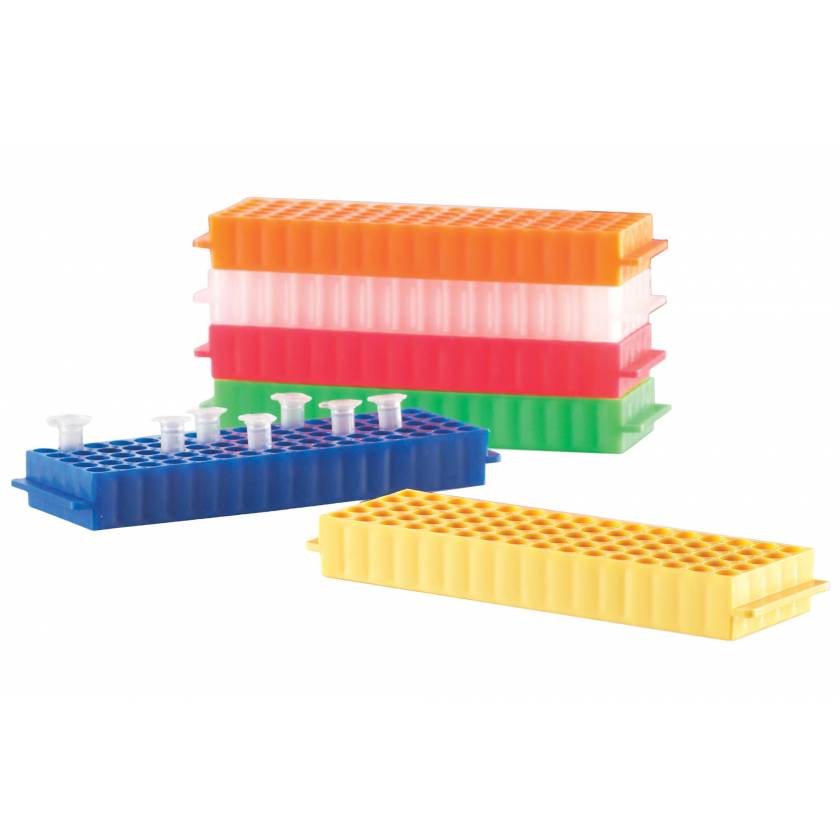 PP 80-Well Microtube Racks For 1.5 to 2.0 mL Microtubes