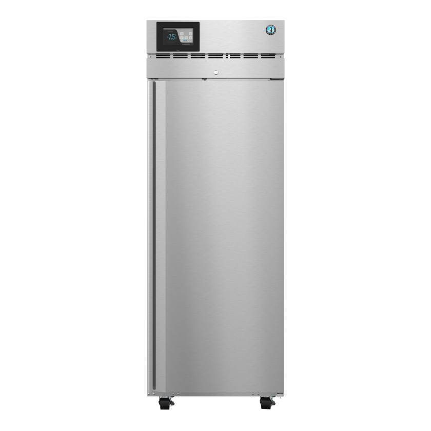 Hoshizaki HXF1A-FS Healthcare Series Single-Section Freezer with 4 Wire Shelves, Stainless Steel Door, 23.10 Cubic Feet - Front View