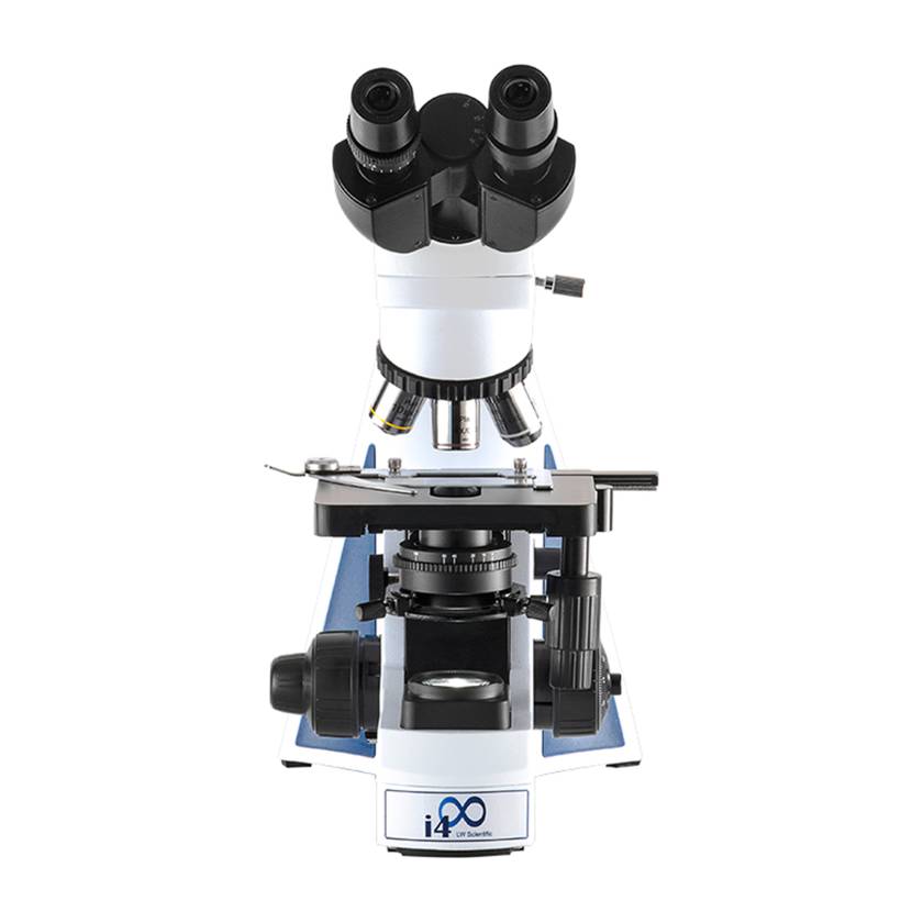 LW Scientific I4M-BN4A-IPL3 i4 Infinity Microscope, Binocular - Front View