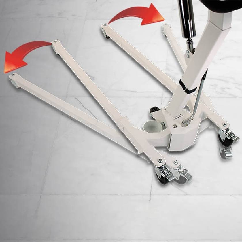 Detecto InBed Scale with Adjustable Base 800 lb Capacity