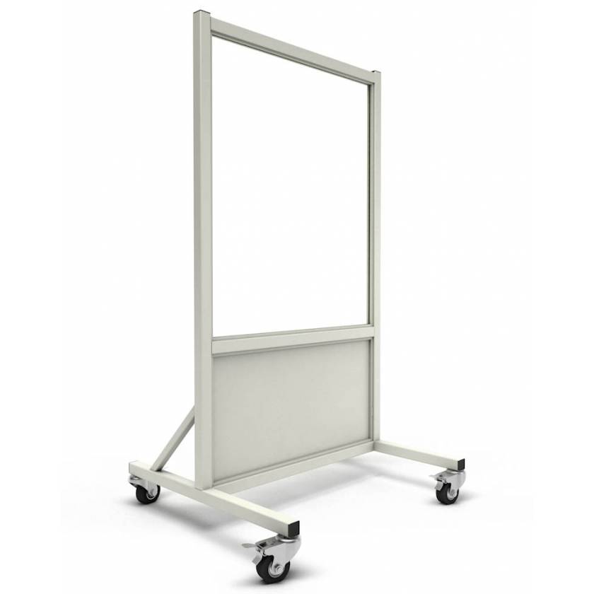 Phillips Safety LB-3036-ACR Mobile Lead Barrier Acrylic Window 36" H x 30" W