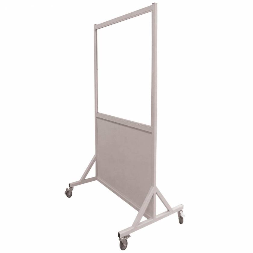 Phillips Safety LB-3048-MRI-ACR MRI Safe Mobile Lead Barrier Acrylic Window 48" H x 30" W