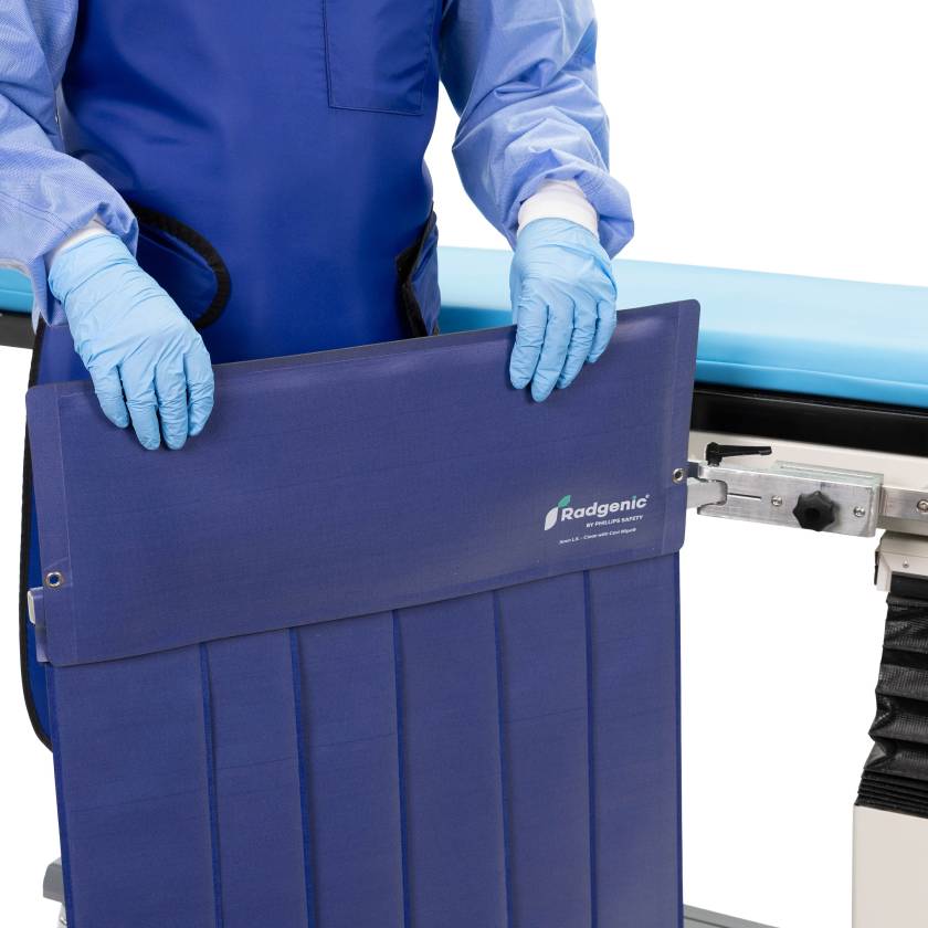 Shield Radiology Single Pivot Radiation Shield for Imaging Table