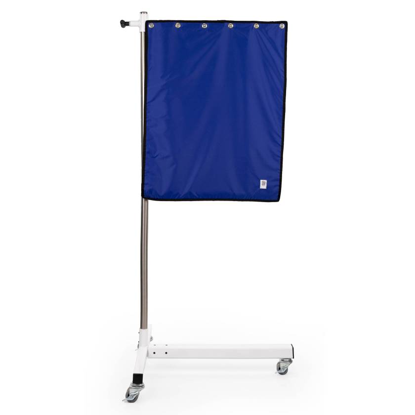 Phillips Safety LB-MB-3024 Deluxe Mobile Lead Shield with T-Base - Front View