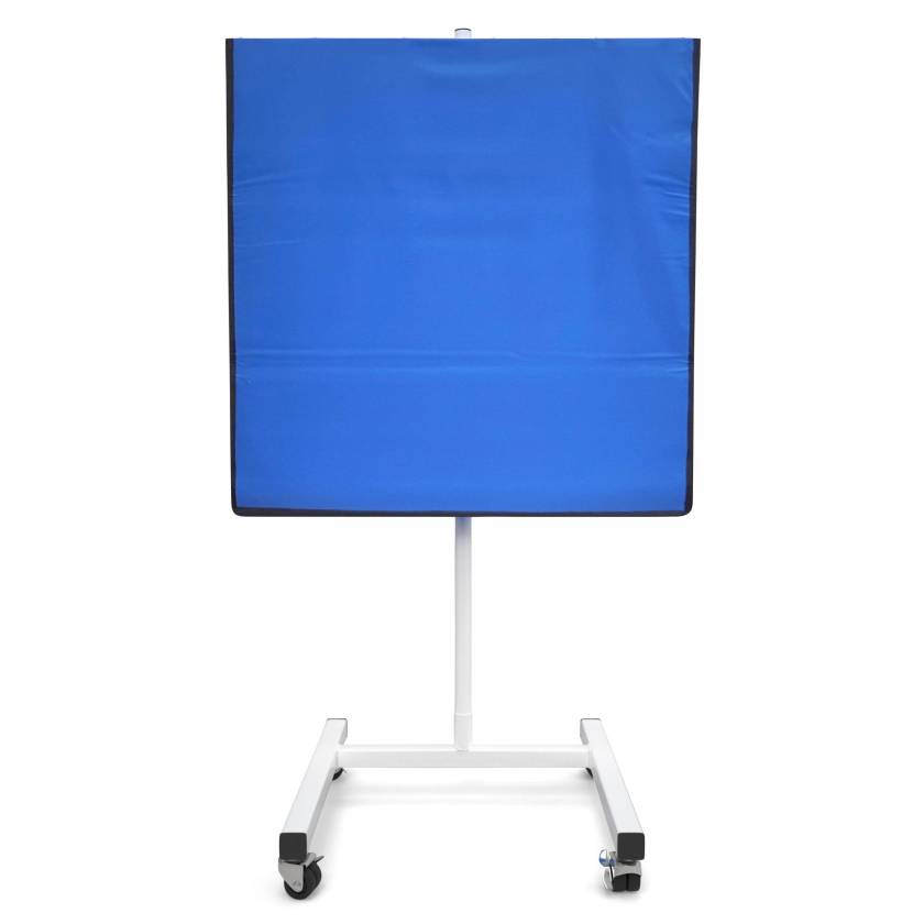 Phillips Safety LB-MB-3636 Max Mobile Lead Shields with H-Base with 36" x 36" Panel - Front View