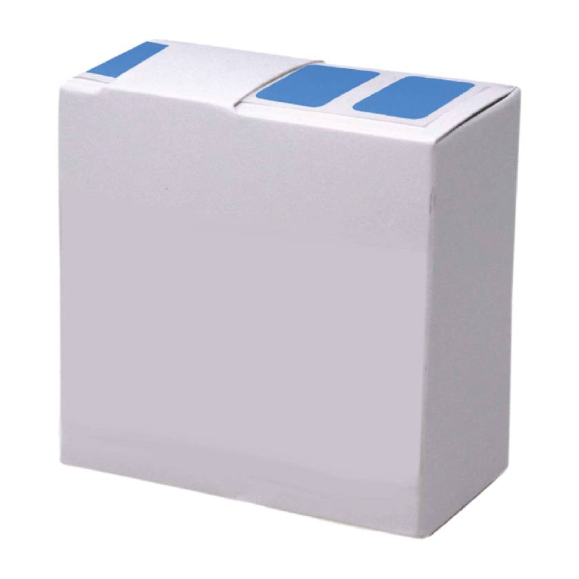 Globe Scientific LCR-38X19B Cryogenic Label Roll for General Use - 38 mm x 19 mm, Blue