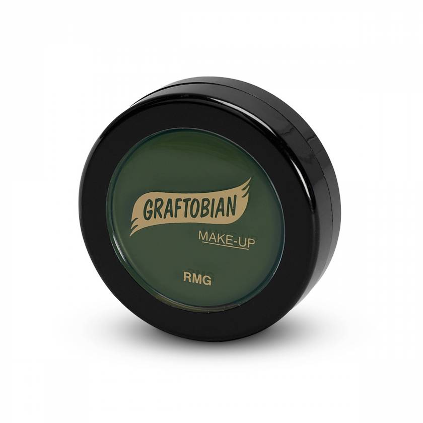 Life/form Moulage Grease Paint Makeup  - Forest Green - 1/2 oz.