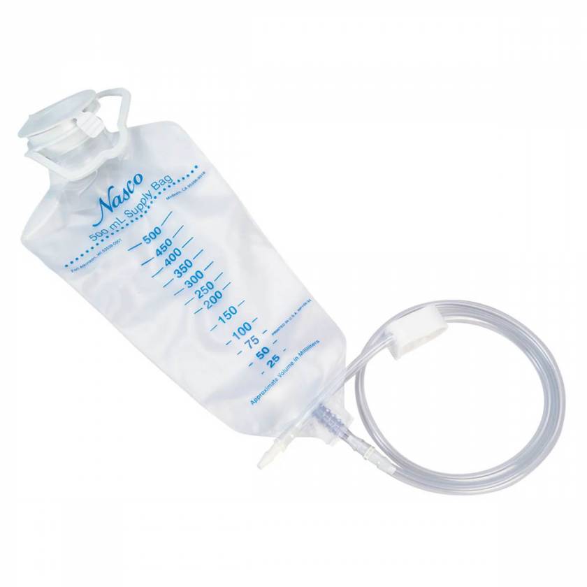 Nasco LF01130 Life/form 500 mL Fluid Supply Bag