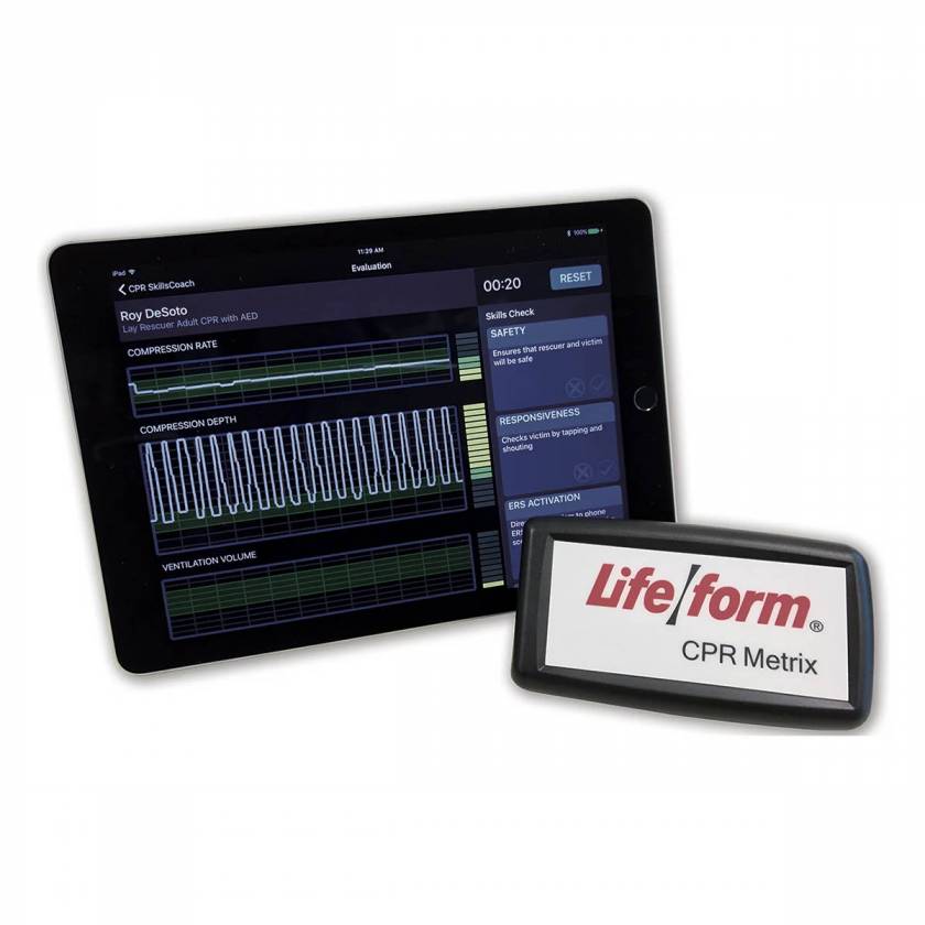 Nasco LF03406 CPR Metrix Control Box and iPad