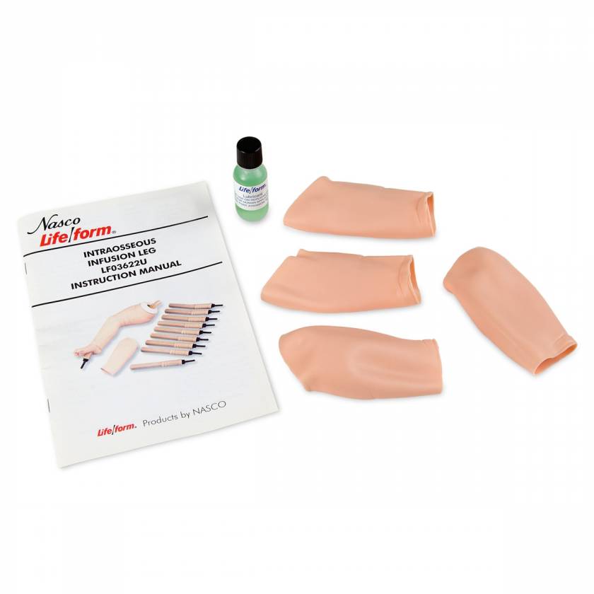 Life/form Leg Skin Replacement Kit - Pack of 4