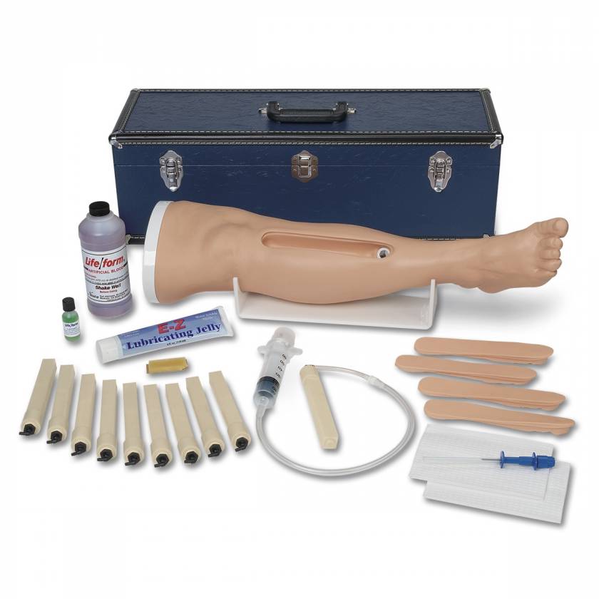 Intraosseous (IO) Trainer With Detachable Bone For Tibia Injection