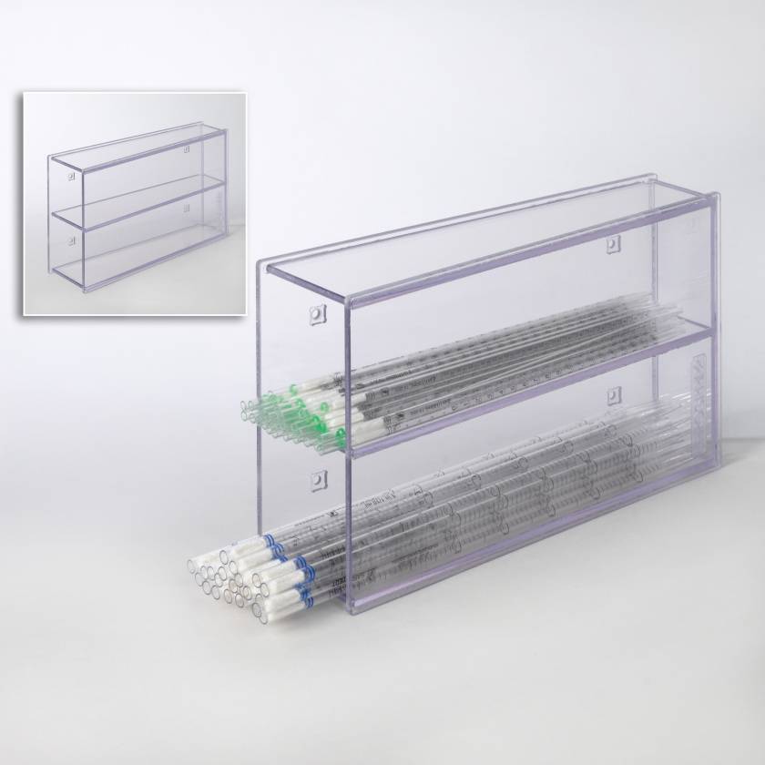 Poltex LPROSRPIP Low-Profile Serological Pipette Holder (Consumables are Not Included)
