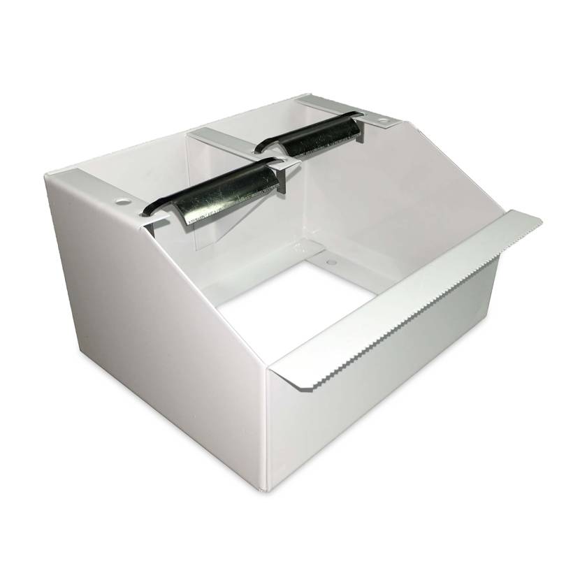 Globe Scientific LT-DIS500S Multiple Roll Labeling Tape Dispenser for 500-Inch Length Rolls - 6 1/2" L x 5" W