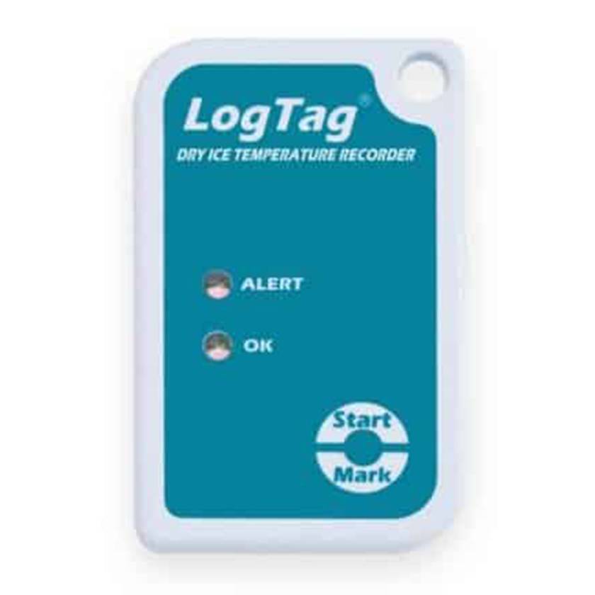 Thermco LTSRIL8 Dry Ice Single-Use Ultra-Low Temperature Data Logger - Front View