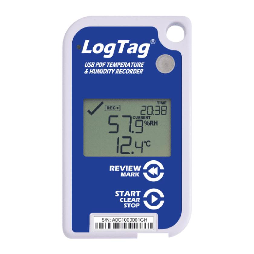 Thermco LTUHADO-16 Multi-Use USB and PDF Temperature and Humidity Data Logger