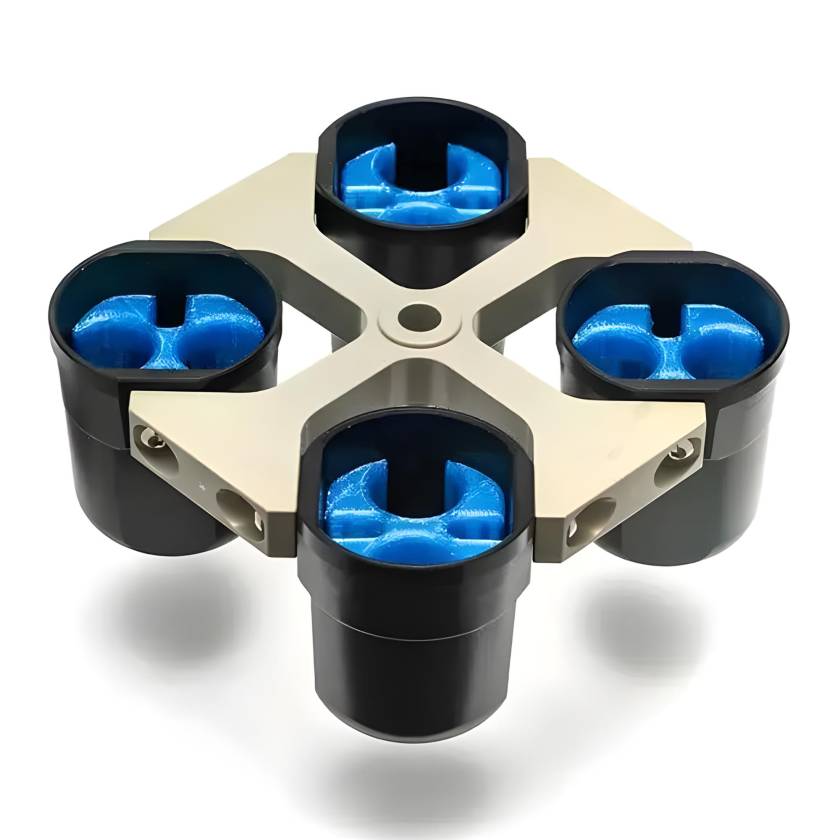 LW Scientific M5R-KIT7-8P50 Replacement 8-Place Swing-Out Bucket Rotor Kit for MX5 Centrifuge