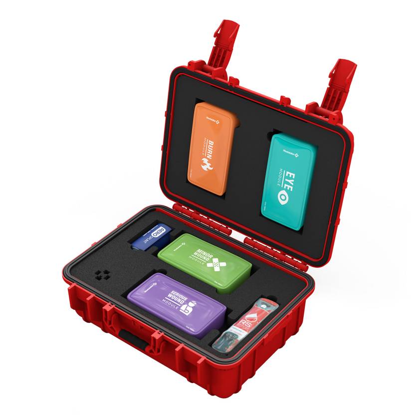 AERO Healthcare M610 Modulator Trauma Kit with Rugged Hard Case - Contents