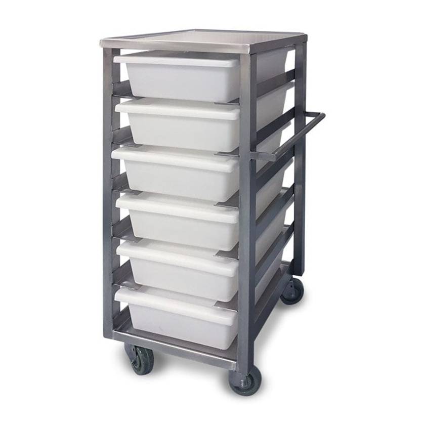 Capsa M6206SS TruAir™ Scope Transport Cart with 6-Tray Capacity