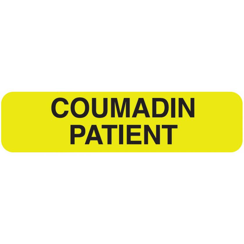 arden-label-map228-coumadin-patient-pre-printed-mini-label