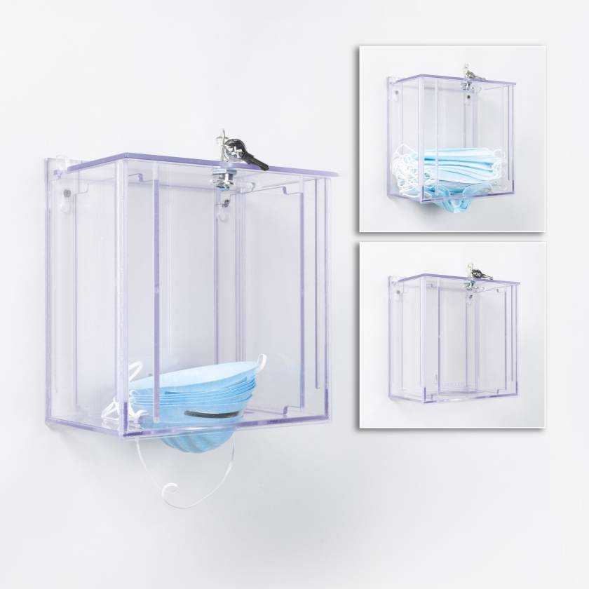Poltex MASKBULK Bulk Mask Holder with Lock (Consumables are Not Included)
