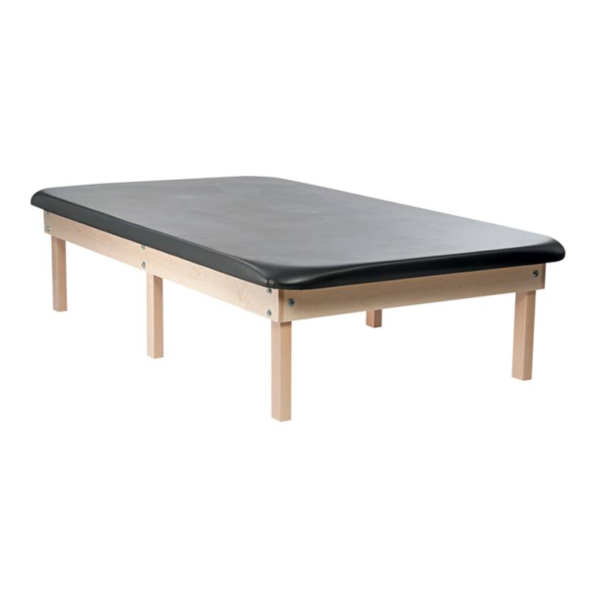 Pivotal Health Solutions MAT-4872-6L Edge Sport Wood Mat Table with 6-Leg - 48" W x 72" L x 19" H