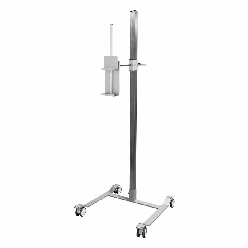 Techno-Aide MCH-33B Mobile CR/DR Panel Holder with Tilt & Rotate Head, Vertical Clamp Adjustment