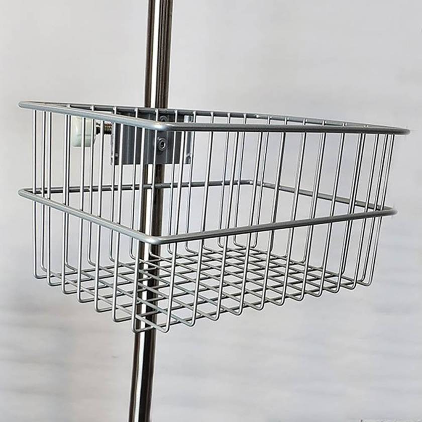 Mid Central Medical MCM217-L Wire Basket for IV Pole