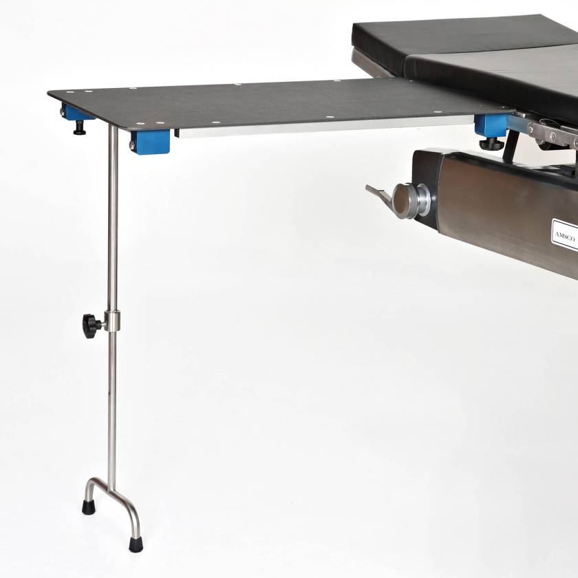 MidCentral Medical MCM311 Rectangular Phenolic Arm and Hand Surgery Table with Double Tee Foot