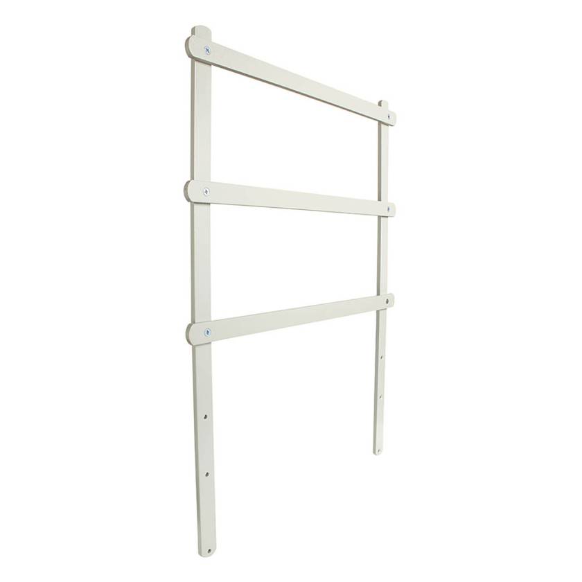 Harloff MINI24-RBR3 Raised Back Rail System with Three 24" Rails