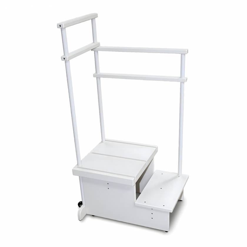 Clear Image Devices 24302-HR Series 2-Step Positioning Platform with Handrail
