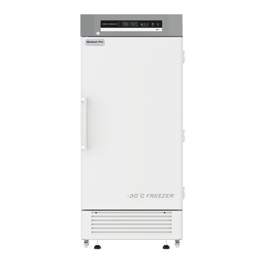 Migali Scientific MP-24F-HC Medical Pro® Upright Freezer with 4 Wire Shelves, Solid Door - 23.6 Cubic Feet