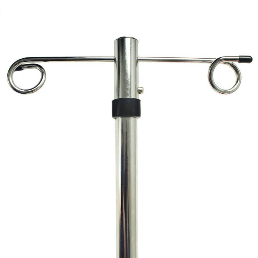 Harloff MR-IV2 Adjustable IV Pole for MR-Conditional Cart