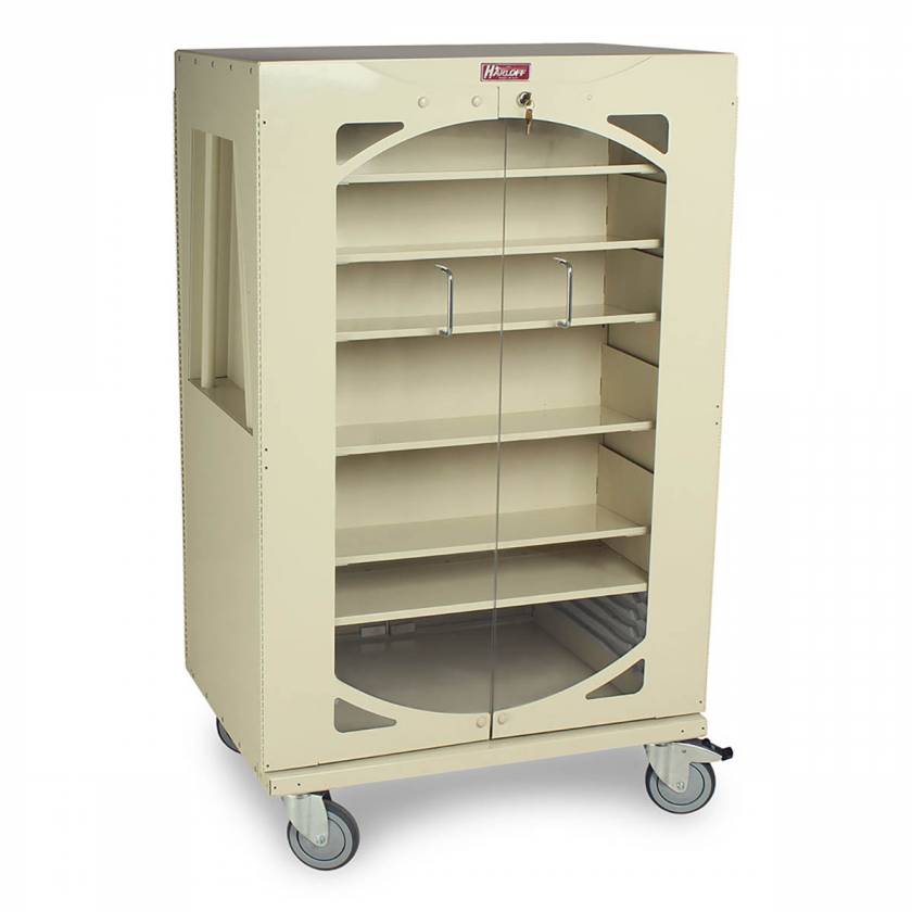 Harloff MS-SUTURE2-K MedStor Max Suture Medical Storage and Transport Cart with Key Lock