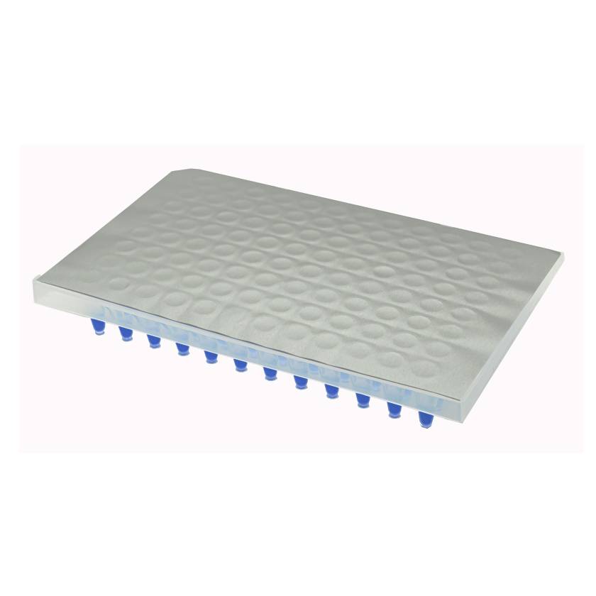 Accuris MS1000-F1 Foil Heat Sealing Film for Polypropylene Plates - Peelable (Pack of 100) (Please Note: The Plate is Not Included)