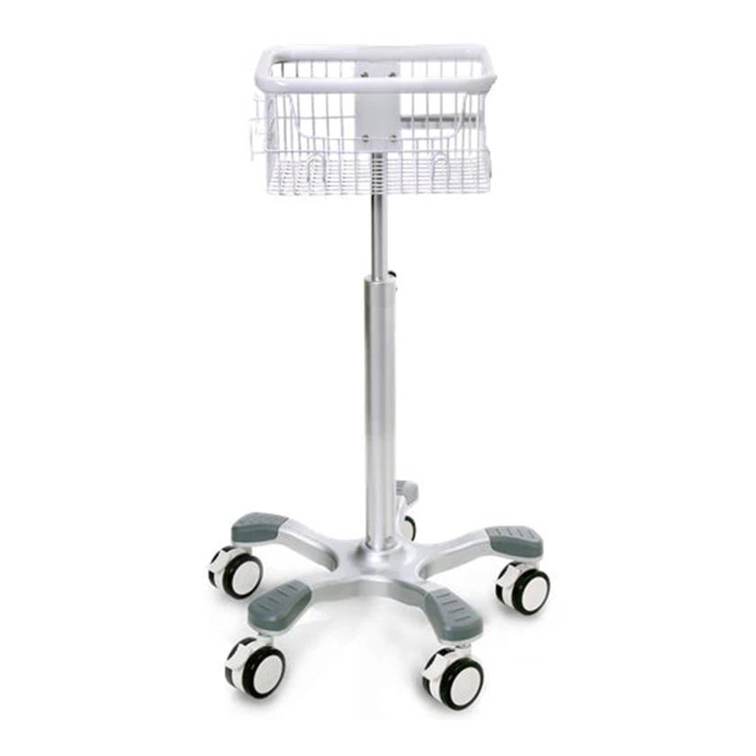 Edan MT-207-PLATE-ELITE Mobile Trolley Cart for Elite Series Modular Patient Monitors