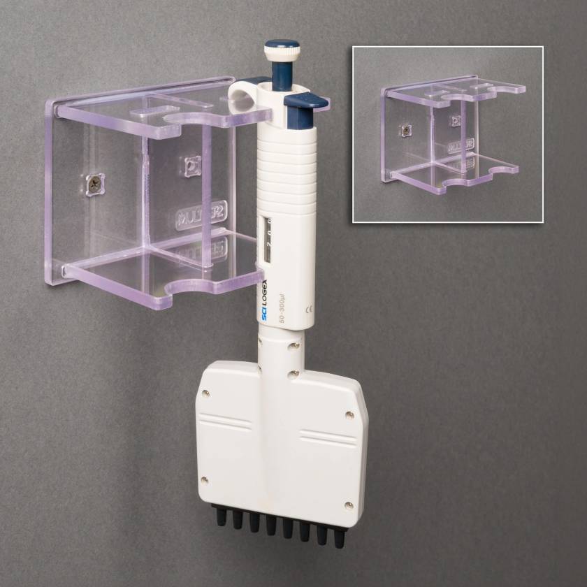 Poltex MULTLT2-W Multichannel Pipette Hanger - With Pipette (Pipette is Not Included)