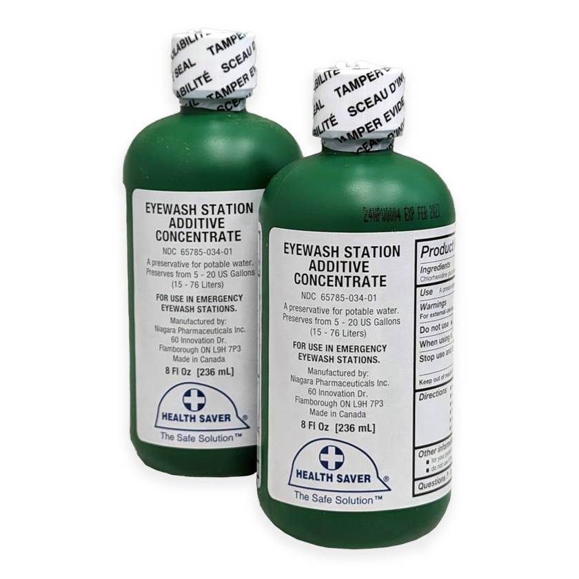 AERO Healthcare NFA08US NeutraFlush Additive Concentrate for Gravity Fed Eyewash Station (This Product is Sold per Piece)
