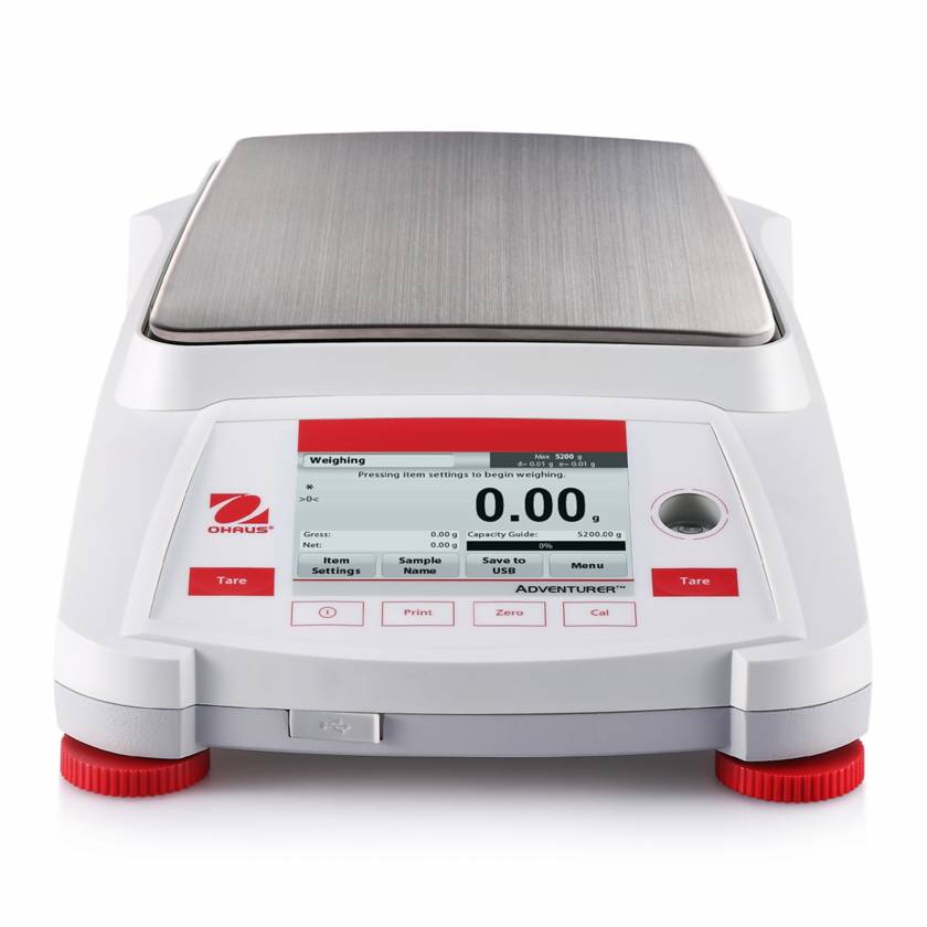 OHAUS Adventurer™ Precision Balance without Draftshield - Front View