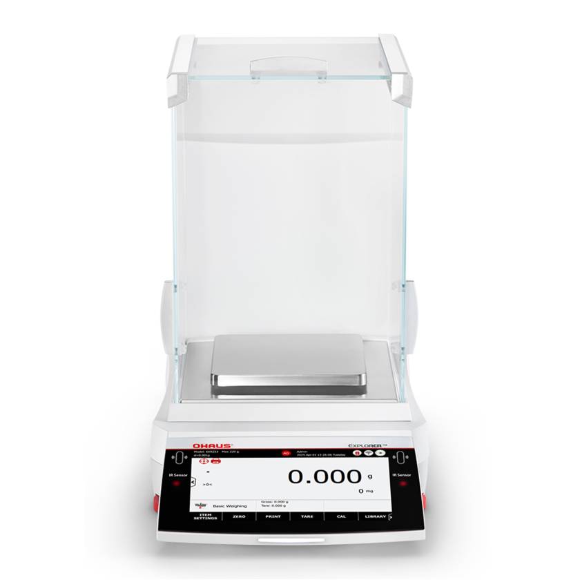 OHAUS Explorer™ Precision Balance with Draftshield