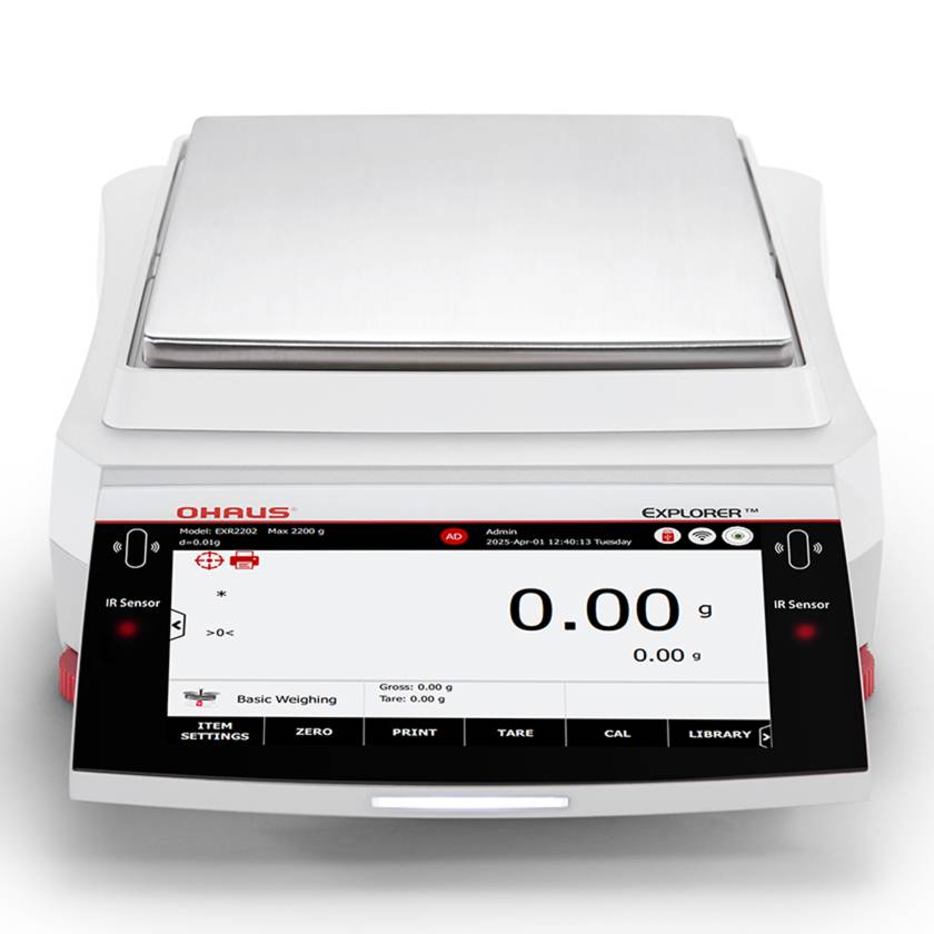 OHAUS Explorer™ Precision Balance without Draftshield