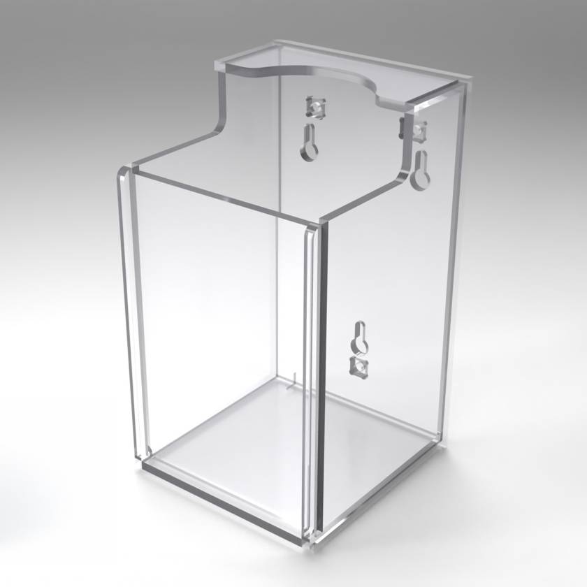 Poltex ONEHDWIP4 Small Wipe Cannister Holder